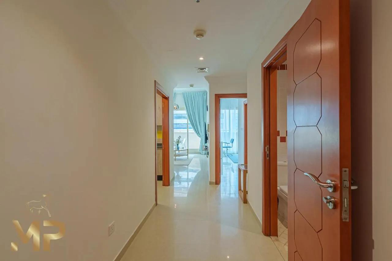 Daire Marco Polo - 1Br In Dubai Marina, Near Beach, Metro & Tram